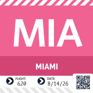 Trip Magnet — Airport Code Magnet with a Hidden Video